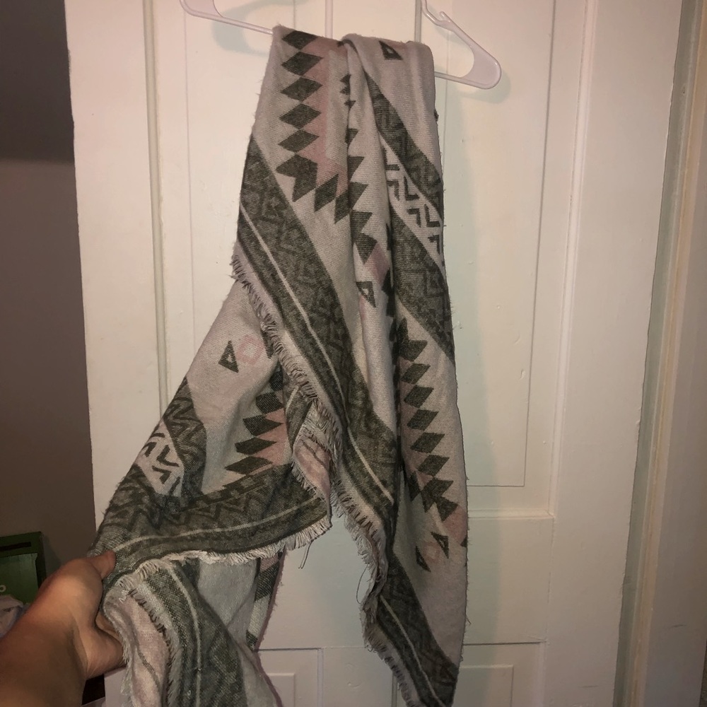 Aztec blanket scarf